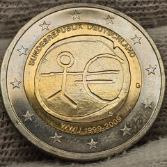 Germany WWU 1999-2009 G 2 Euro Coin Beautiful Uncirculated