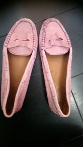 Massimo Dutti Ladies Leather Loafers Size 6 39