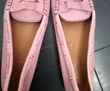 Massimo Dutti Ladies Leather Loafers Size 6 39
