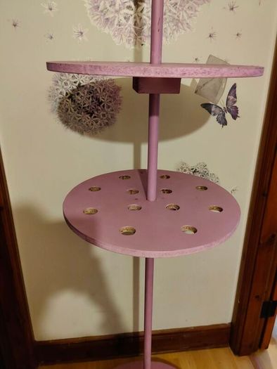 Multi Purpose Stand Plant Stand  Pink