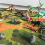 Large dinosaur play may, figures - free postage Image 7