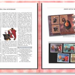2006 Jersey (Channel Islands) Stamp Year Book (softback) issued by Jersey Post with 18 images of contents