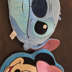 Stitch and Minnie Mouse Cushions