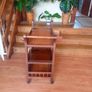 Wooden tea trolley / serving cart Image 9