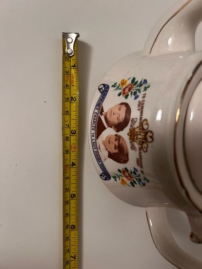 Vintage Teapot Royal Wedding 1981