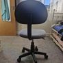 Grey Swivel Office Chair - Compact & Adjustable Image 2