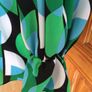 Joseph Ribkoff Ladies Green blue blouse size 10 includes post Image 6