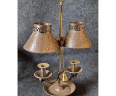 Vintage French Bouillotte Table Lamp  KAS491