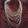 Jade and coral neckpiece Image 9