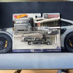 Hot wheels Team Transport Mercedes AMG GT3 With Fleet Street