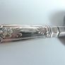 Sterling silver handled cake slice server king's pattern Image 5