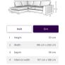 L shaped sofa Image 4