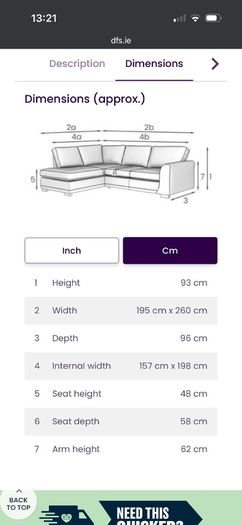 L shaped sofa