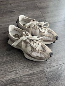 New Balance 327 Trainers UK 4.5 Beige/Cream