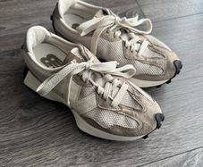 New Balance 327 Trainers UK 4.5 Beige/Cream