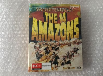 The 14 Amazons Blu Ray Australia Import Limited Edition of 1500 Shaw Brothers