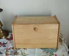 Wooden Bread Bin