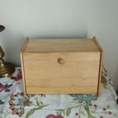 Wooden Bread Bin