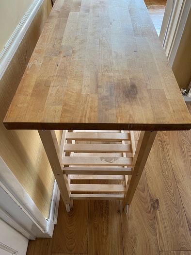 Kitchen trolley, birch