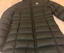 Mountain Warehouse black padded coat - size medium