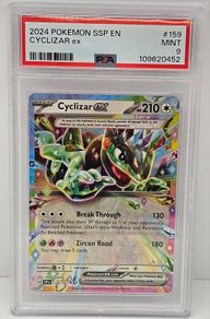 Pokemon Tcg Ssp En-surging Sparks #159 Cyclizar Ex Psa Mint 9