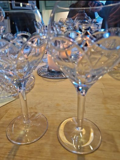 Pair of Waterford Crystal Clannad Stemware Glasses