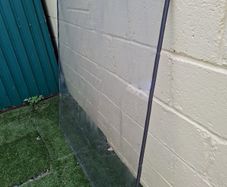 Perspex 128 cm x 127,5 cm, 10 mm thickness