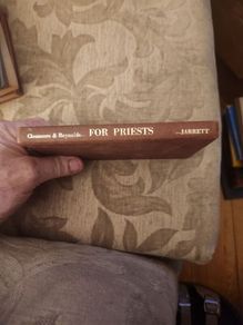 For Priests. By Bede Jarrett. O. P. With A Forward By Robert. W.  Gleason. S.j. 1967 Edition Hardback In Good Condition. See Photos For Same.