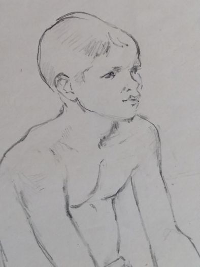 Pencil Drawing Jean Osbourne