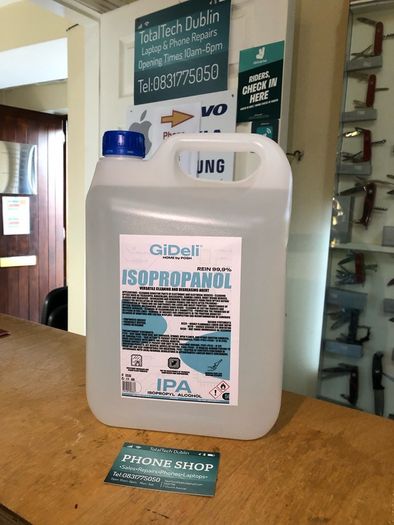 5L IPA ISOPROPYL 99.9% Cleaning Agent Electronics DYI