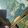 Vintage Drinks Tea Trolley - Gold Metal Wood Effect Cocktail Cart Image 4