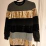 Striped Sequin Long-Sleeve Dress SHEIN Size S / EU 36 Image 8
