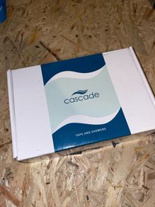 Cascade bathroom tap
