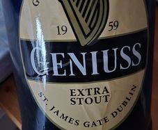 Large Bottle of Guinness Piggy bank