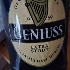 Large Bottle of Guinness Piggy bank