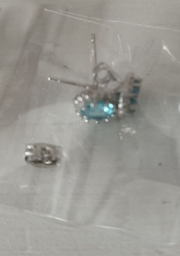 Crystal and Sterling Silver Earrings for Ladies
