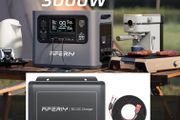 3kw AFERIY Power Station + 580w car charger