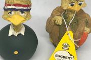 Vintage Eggbert Cavalcade figurines