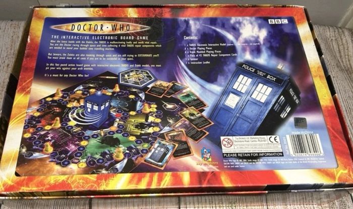 Doctor Who Board Game.