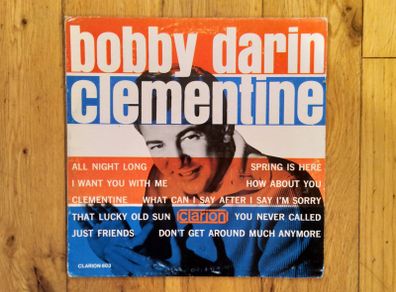 Bobby Darin'Clementine'Lp.Original,Great Albums From The Clarion Cat.Ex.Cond.