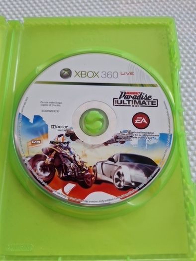 Burnout Paradise Xbox360 Games Original