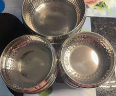 silver bowl set