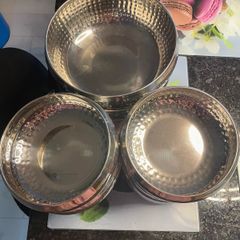silver bowl set