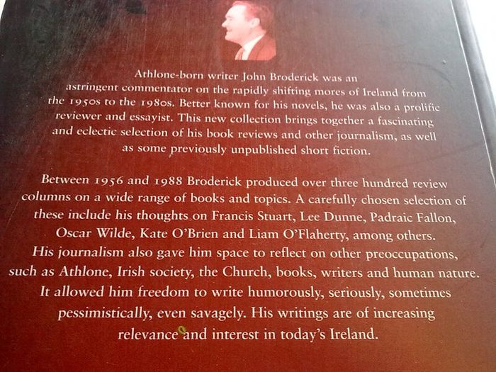 Stimulus of sin Selected writings of John Broderick