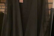New Black Organza Skirt