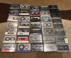 Various Audio cassettes including originals