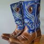 Full Leather Cowboy Boots Eu size 44.5 / UK size 9.5 Image 3