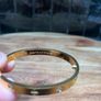gold love bangle bracelet Image 4