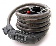 Combination bike lock.