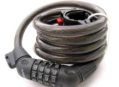 Combination bike lock.